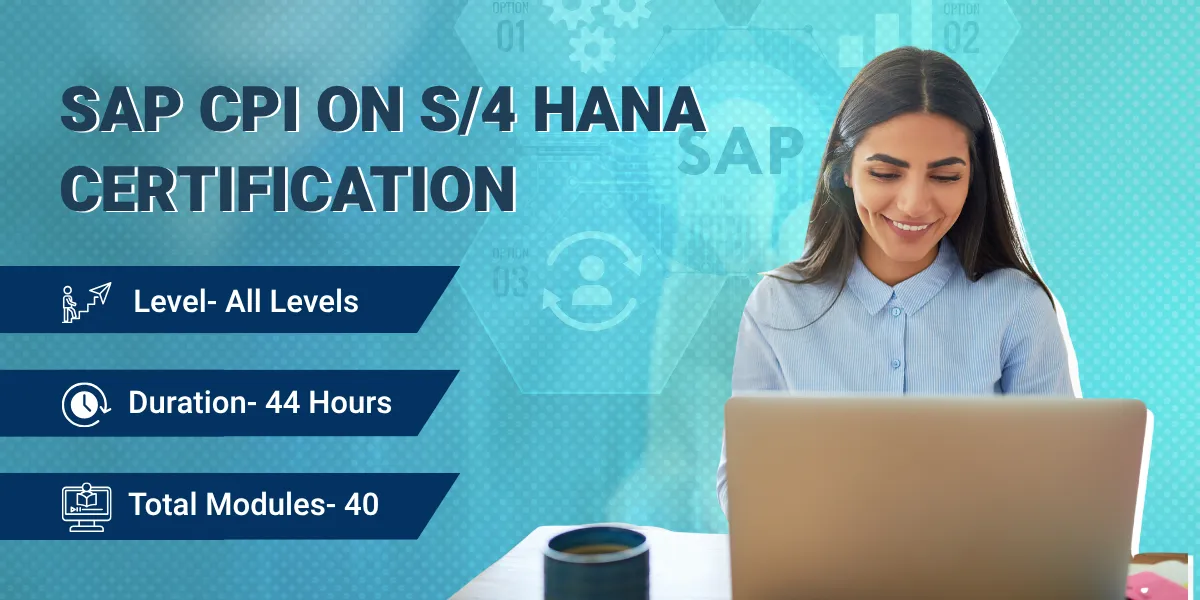 SAP CPI on S/4 HANA Certification Program