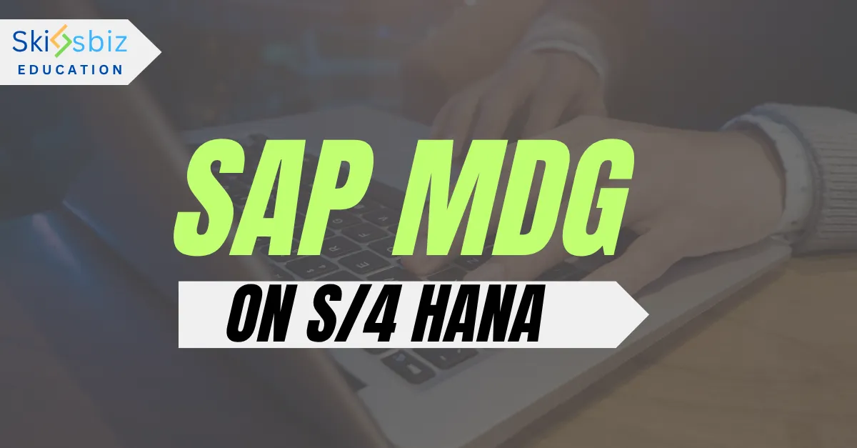 SAP MDG on S/4 HANA Certification Program