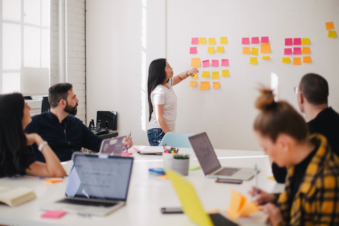 Content Writing professionals at work